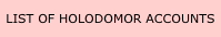 List of Holodomor accounts